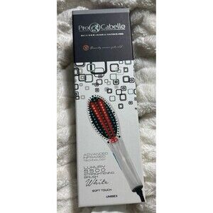 PROCABELLO LUXURY 5500 STRAIGHTENING BRUSH-ADVANCED INFRARED TECH-SOFT TOUCH-NEW